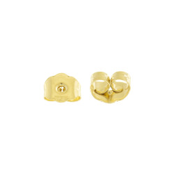 Gold Butterfly earring-back - pair | MACOVAL SLU