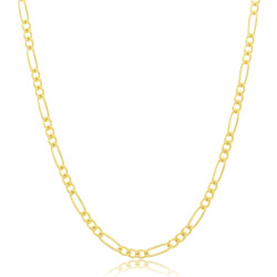 Finiished gold  chain - Figaro (3+1) |MACOVAL SLU