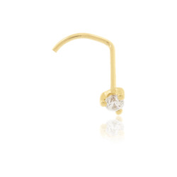 Piercing Nariz Garra 3 Patillas Con Circonita | MACOVAL SLU