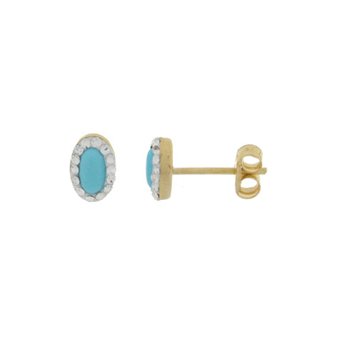 18K - PENDIENTES MICROENGASTE REDONDOS, ORO BLANCO