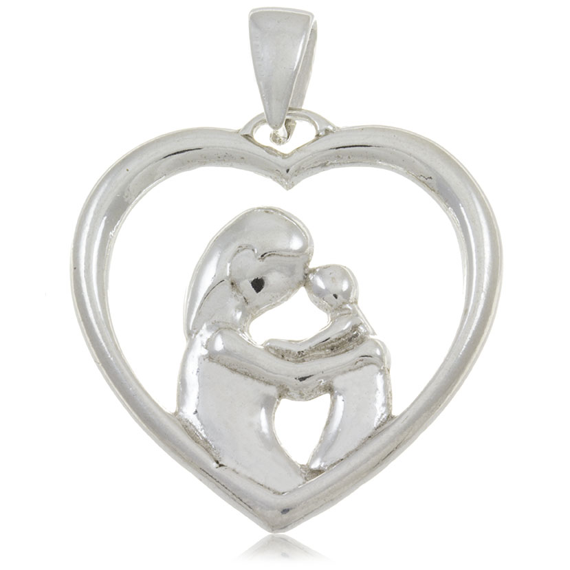 COLGANTE MADRE CORAZON (29.45 x 28.56mm)