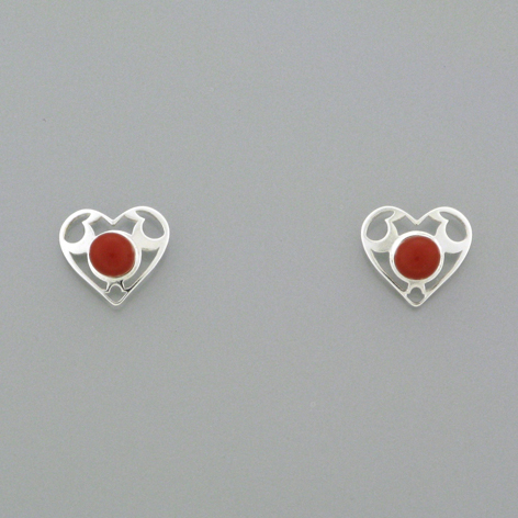 P.PENDIENTES CORAZON LASER 3-3.5MM