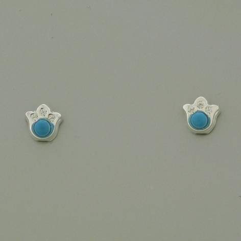 MINI TULIPAN C/3PIEDRAS 1MM Y PERLA 2MM